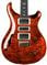 PRS Special Semi-Hollowbody 10 Top LTD Guitar with Case Orange Tiger Body View